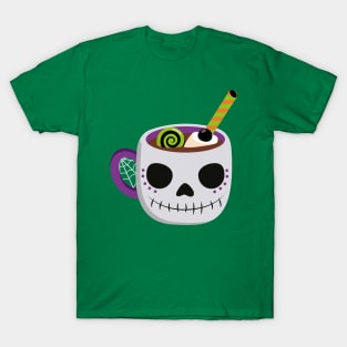 Haloloween Mug Scary T-shirt T-Shirt